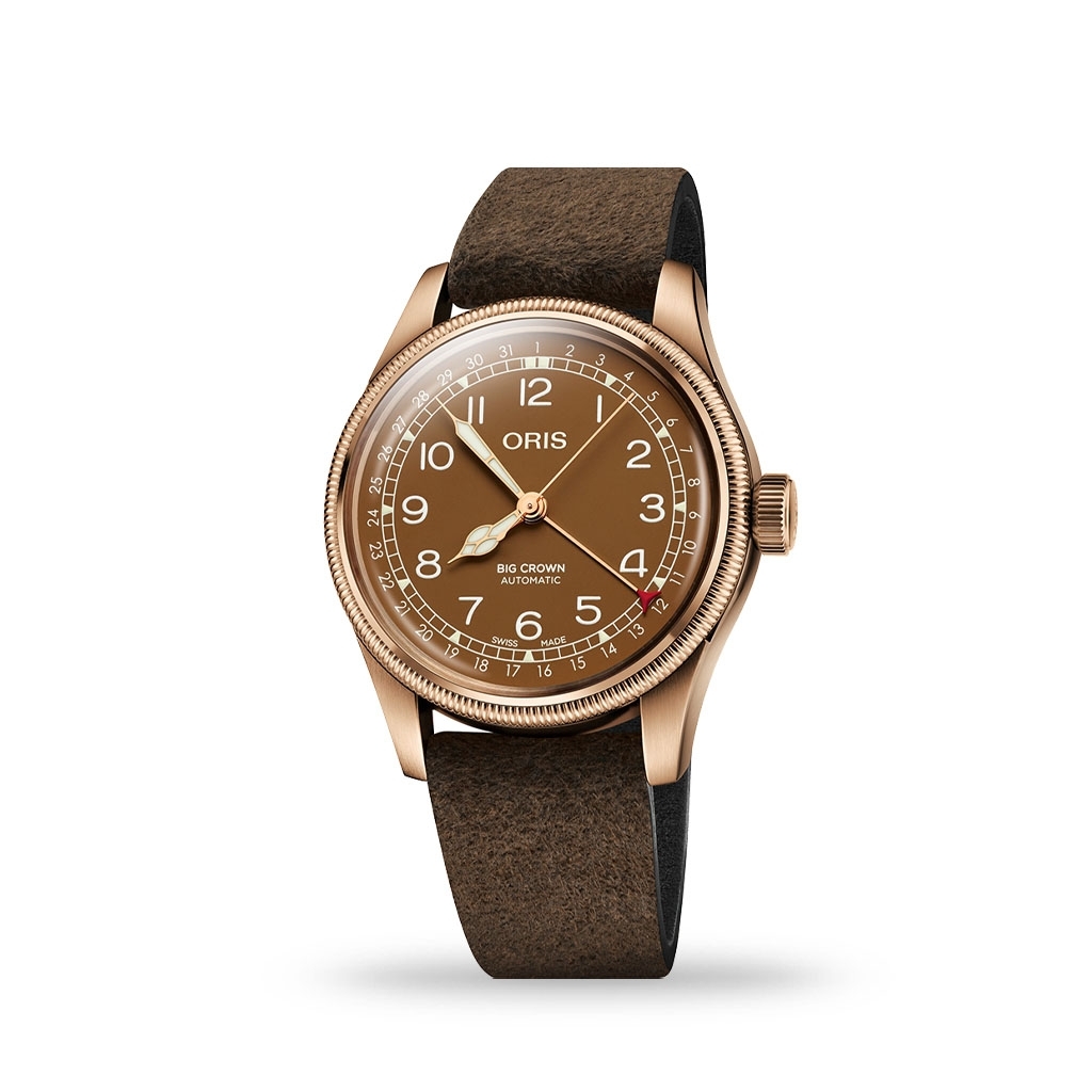 ORIS Big Crown Pointer Date 40mm Leather Strap