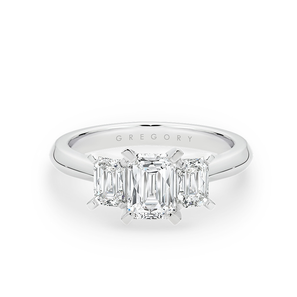 Trilogy Tycoon 8 Diamond Engagement Ring
