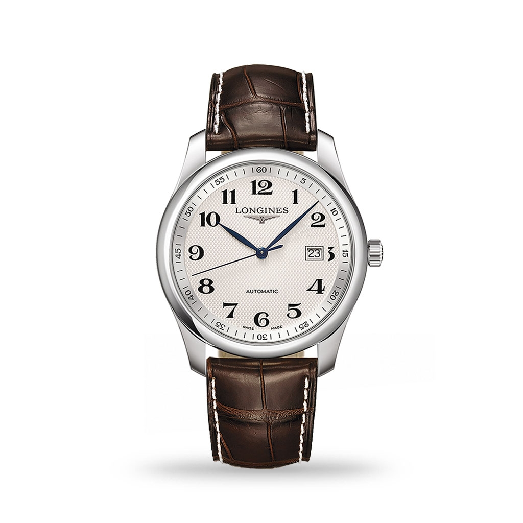 Longines Master Collection 40mm Automatic Leather Strap