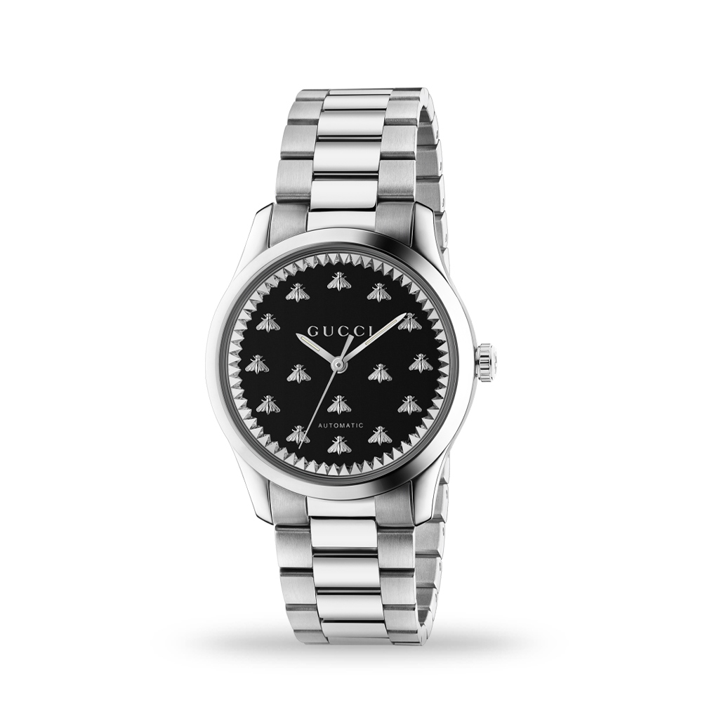 Gucci G-Timeless Automatic 38mm Automatic Steel Case and Bracelet