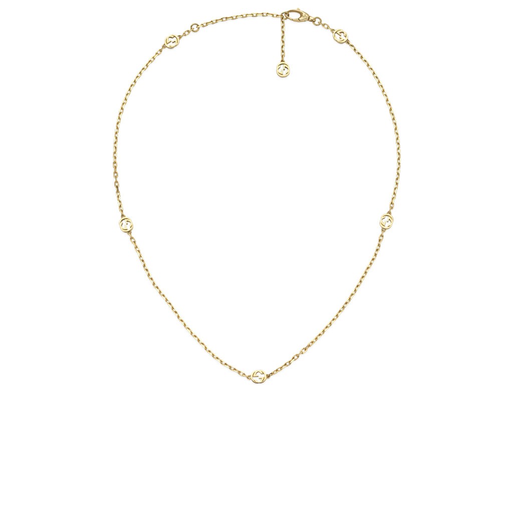 Gucci Interlocking G Necklace in Yellow Gold