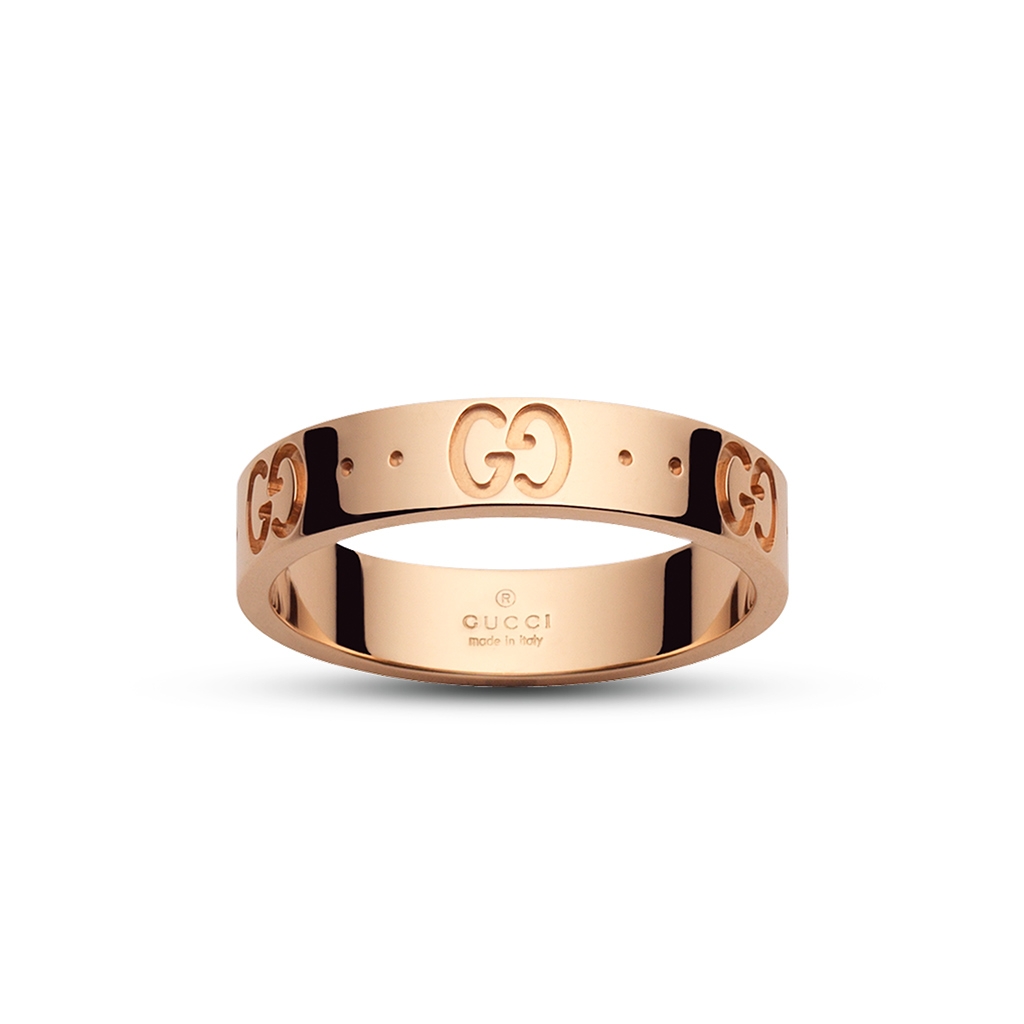 Gucci Icon Thin Band in 18k Rose Gold