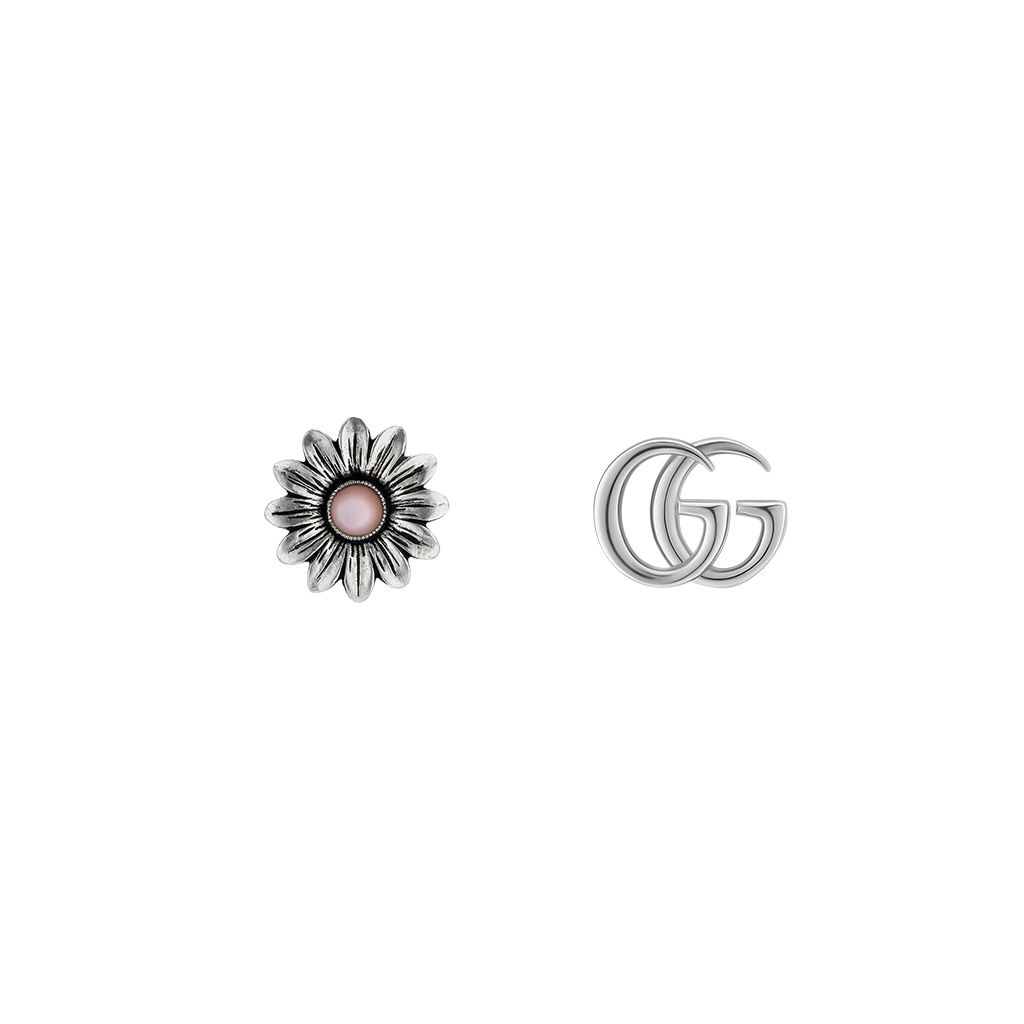 Gucci Double G Flower Earrings